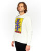Immagine di KEITH HARING - UOMO FELPA PANNA INVERNALE A GIROCOLLO