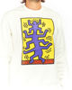 Immagine di KEITH HARING - UOMO FELPA PANNA INVERNALE A GIROCOLLO