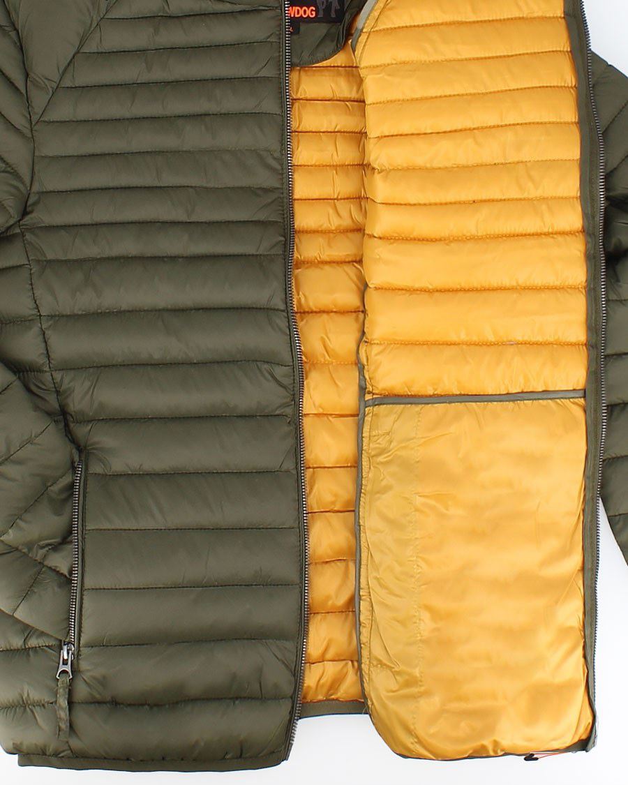 Canadian Giubbino trapuntato con cappuccio in nylon laqué G223231KREG