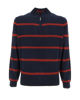 Immagine di BREZZA DI MARE - MAGLIA MANICA LUNGA 1/2 ZIP FINEZZA F7 RIGHE