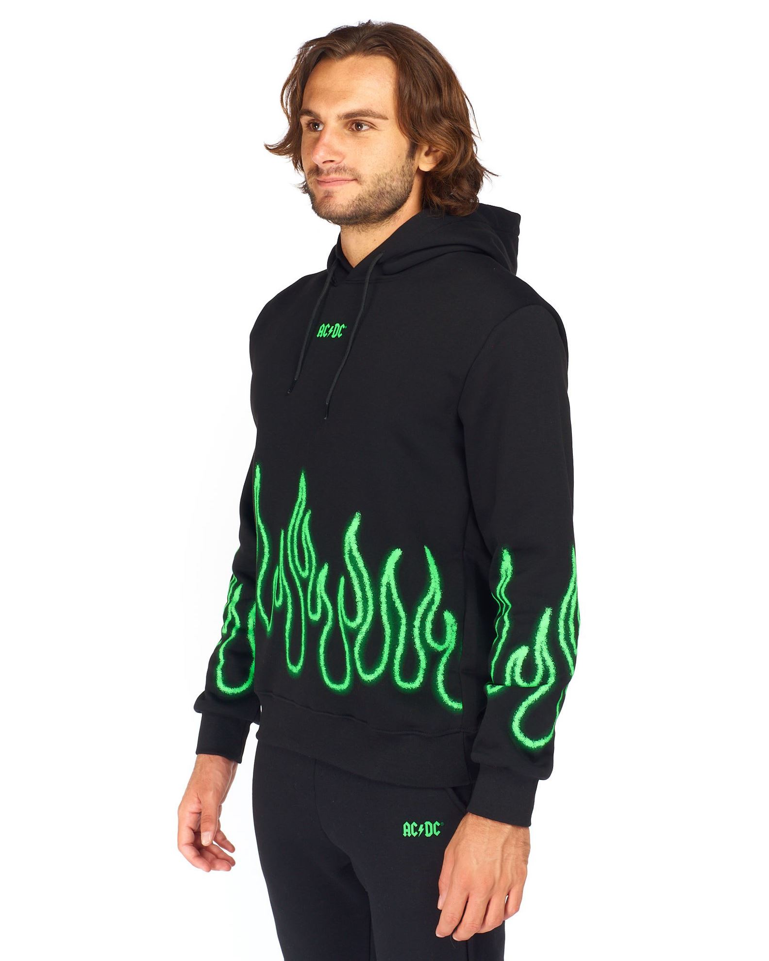 Felpa Con Cappuccio Green Day Revolution Drips – Uomo, Nero, Taglie S-XXL