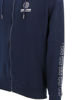Immagine di ENRICO COVERI SPORTSWEAR - UOMO FELPA FULL ZIP CON CAPPUCCIO