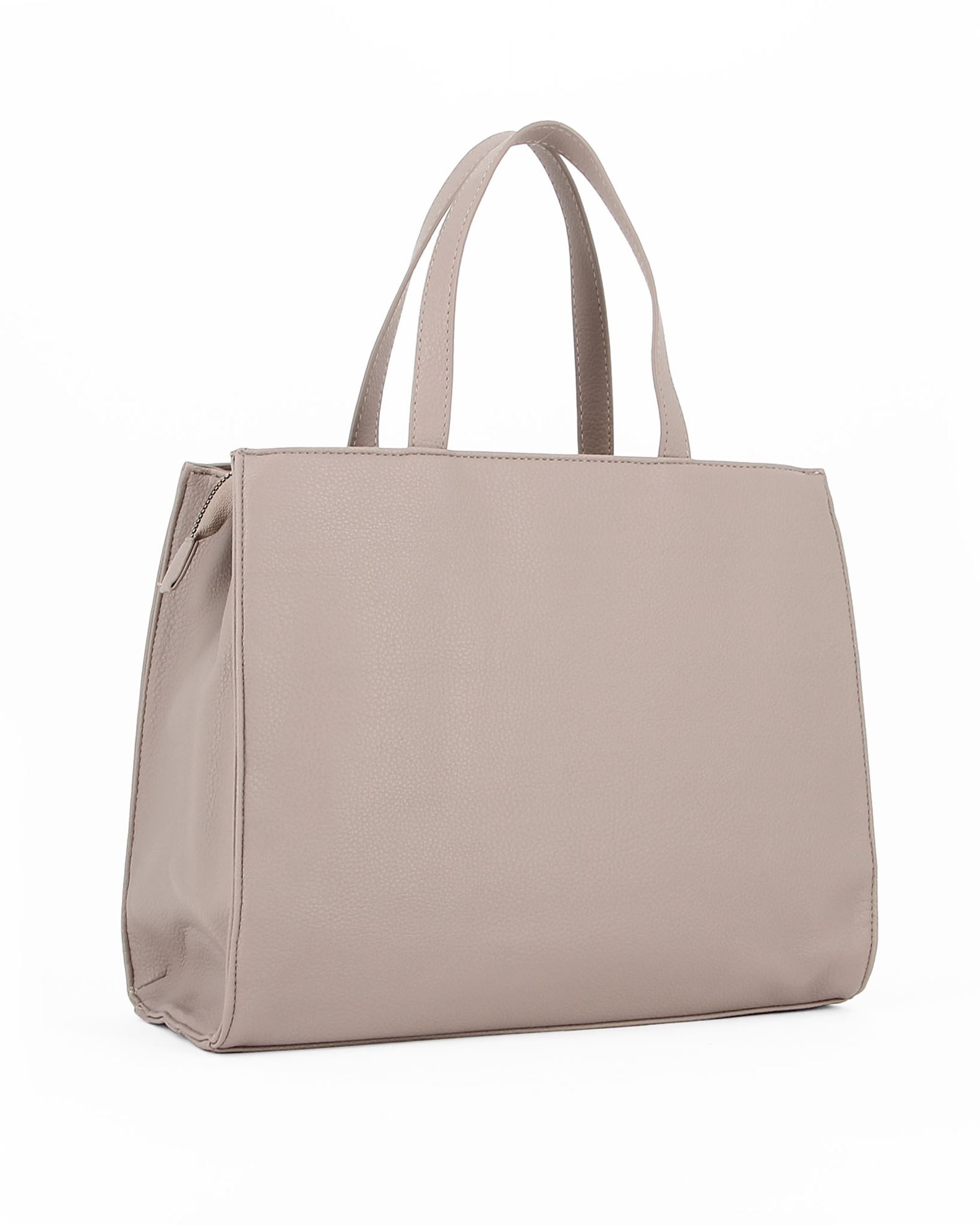 Jacquard Sand borsa a mano grande con tracolla Naturale - Manola boutique