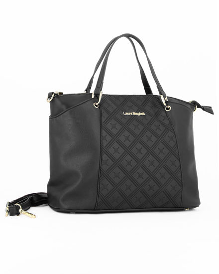 Laura Biagiotti Black Polyester Women Handbag
