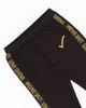 Immagine di GIVOVA - RAGAZZA LEGGINGS NERO IN CALDO COTONE  E LOGO ORO