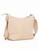 Immagine di LAURA BIAGIOTTI - Borsa nude con zip oblique e tracolla regolabile