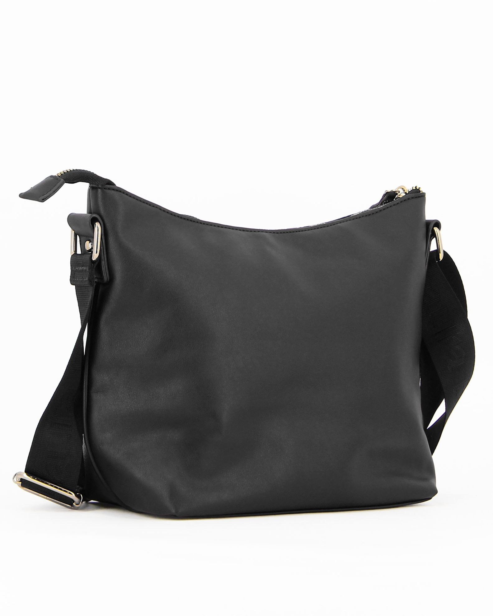 Borsa a tracolla in pelle con placchetta logo - Dolce&Gabbana - Uomo