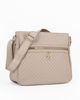 Immagine di LAURA BIAGIOTTI - Borsa beige con zip orizzontale e tracolla regolabile