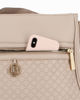 Immagine di LAURA BIAGIOTTI - Borsa beige con zip orizzontale e tracolla regolabile