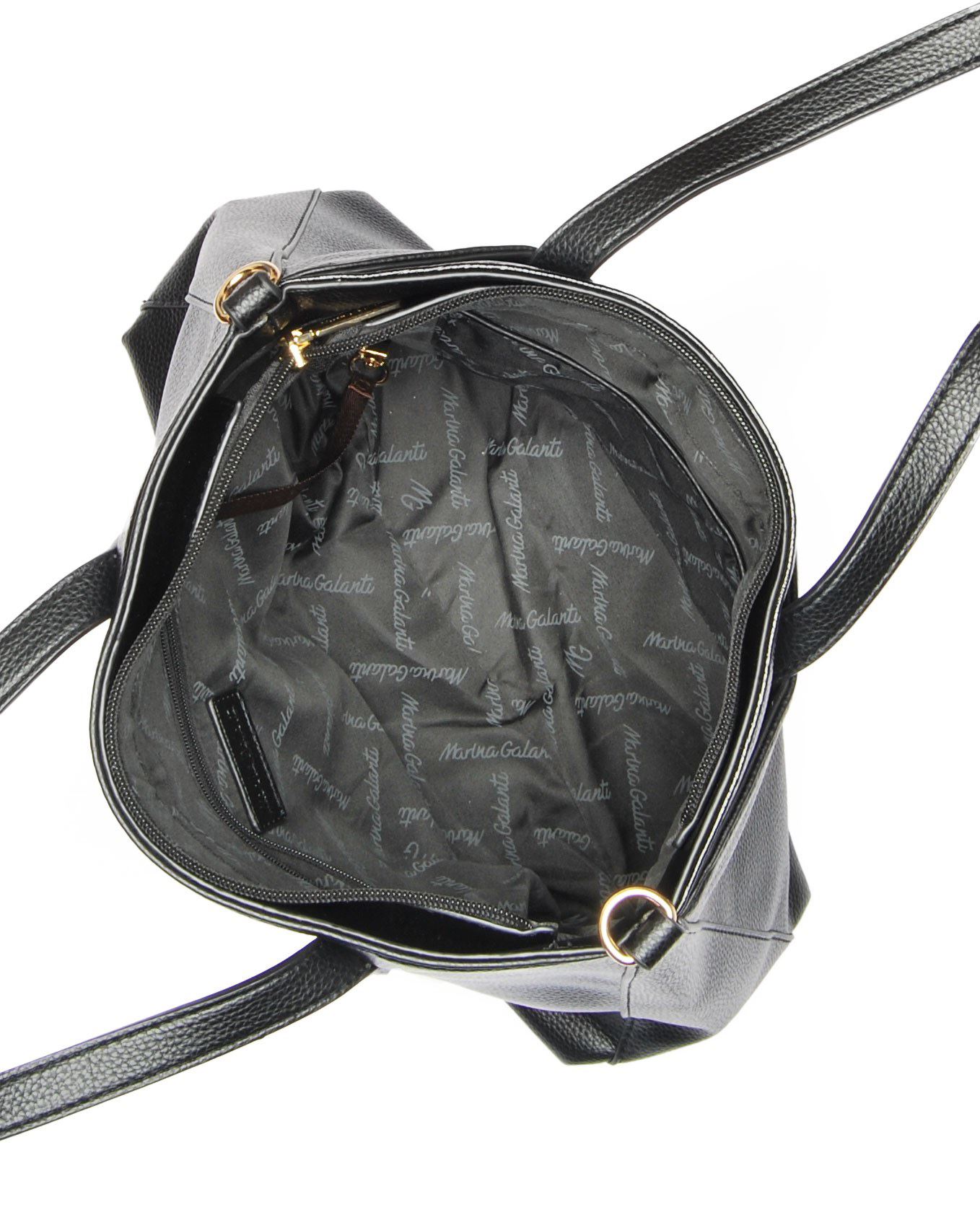 MARINA GALANTI, Borsa Hobo Piccola Donna In Vera Pelle, Con