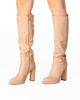 Immagine di LAURA BIAGIOTTI - Stivale alto beige tacco 11cm