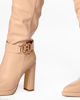Immagine di LAURA BIAGIOTTI - Stivale alto beige tacco 11cm