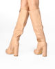 Immagine di LAURA BIAGIOTTI - Stivale alto beige tacco 11cm