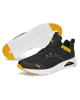 Immagine di PUMA - Sneakers da bambino in mesh traspirante nera e gialla con soletta in memory foam - ENZO 2 REFRESH AC PS