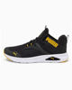 Immagine di PUMA - Sneakers da bambino in mesh traspirante nera e gialla con soletta in memory foam - ENZO 2 REFRESH AC PS