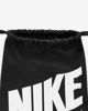 Immagine di NIKE - Sacca da palestra nera con logo bianco