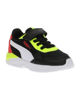 Immagine di PUMA - Sneakers da bambino nera e bianca con dettagli colorati, numerata 20/27 - X-RAY SPEED LITE AC INF