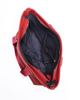 Immagine di JUST GOLF - Borsa shopping rossa con tasca frontale e tracolla removibile