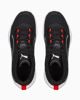 Immagine di PUMA - Sneakers da uomo nera e bianca con dettagli rossi e soletta in memory foam - PLAYMAKER