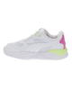 Immagine di PUMA - Sneakers da bambina bianca con dettagli colorati, numerata 20/27 - X-RAY SPEED AC INF
