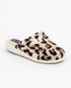 Immagine di INBLU - PANTOFOLA ECOPELLICCIA LEOPARDATA CON FIOCCO