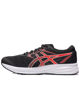 Immagine di ASICS - Scarpa da running nera e rossa in mesh traspirante, numerata 40,5/46 - BRAID 2