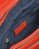 Immagine di CORTINA POLO STYLE - Tracolla arancione con tasca frontale, chiusura a girello e patta con dettaglio rivetti
