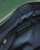 Immagine di CORTINA POLO STYLE - Tracolla verde con tasca frontale, chiusura a girello e patta con dettaglio rivetti