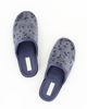 Immagine di PATRIZIA AZZI - Pantofola blu con sottopiede in memory