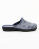 Immagine di PATRIZIA AZZI - Pantofola blu con sottopiede in memory