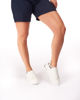 Immagine di ROXY ROSE - Sneakers bianca con suola oversize e inserti argento