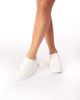 Immagine di ROXY ROSE - Sneakers bianca con suola oversize e inserti argento