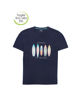 Immagine di ON SPIRIT - T-shirt girocollo da uomo blu