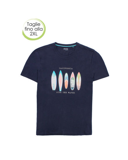 Immagine di ON SPIRIT - T-shirt girocollo da uomo blu