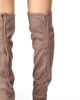 Immagine di MISS GLOBO - Stivale beige alla coscia con laccetto regolabile- tacco 8cm
