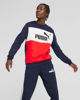Immagine di PUMA - Felpa da uomo blu bianca e rossa con logo nero