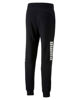 Immagine di PUMA - Pantalone tuta da uomo nero con logo bianco