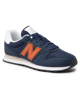 Immagine di NEW BALANCE - Sneakers da uomo blu con logo marrone e soletta in memory foam