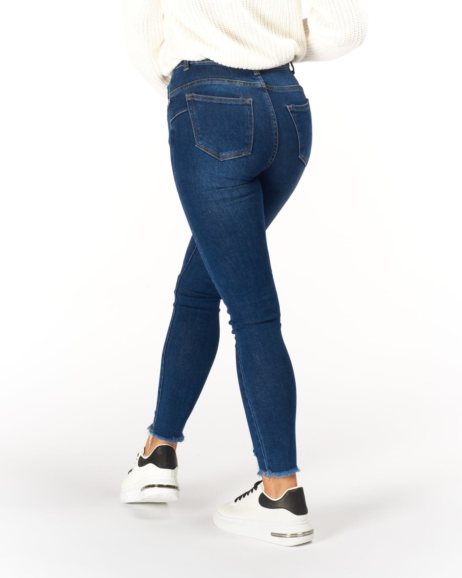 Jeans Donna Push Up Con Zampa Elasticizzata – Slim Modellante, Comodo E Super Trendy Per Tutti I Giorni
