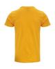 Immagine di VANS - T shirt girocollo da uomo gialla con logo blu scuro, slim fit