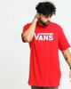 Immagine di VANS - T shirt girocollo da uomo rossa con logo bianco