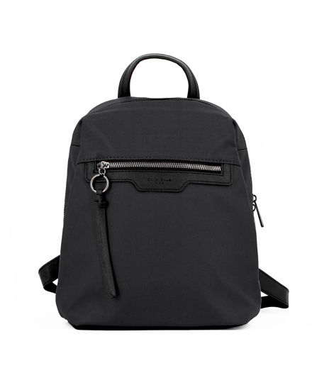 Immagine di DAVID JONES - Zaino nero con tasca frontale