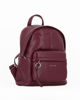 Immagine di DAVID JONES - Zaino bordeaux con tasca frontale e zip posteriore