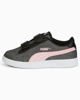 Immagine di PUMA - Sneakers da bambina nera glitter e rosa con doppio strappo e soletta in memory foam, numerata 28/35 - SMASH V2 GLITZ GLAM V PS