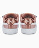 Immagine di PUMA - Sneakers da bambina rose gold glitter e bianca con doppio strappo e soletta in memory foam, numerata 20/27 - SMASH V2 GLITZ GLAM V INF