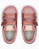 Immagine di PUMA - Sneakers da bambina rose gold glitter e bianca con doppio strappo e soletta in memory foam, numerata 20/27 - SMASH V2 GLITZ GLAM V INF