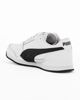 Immagine di PUMA - Sneakers bianca e nera in VERA PELLE con soletta in memory foam, numerata 36/39 - ST RUNNER V3 L JR