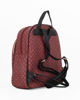 Immagine di CORTINA POLO STYLE - Zaino bordeaux loggato con doppia tasca frontale