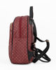 Immagine di CORTINA POLO STYLE - Zaino bordeaux loggato con doppia tasca frontale