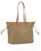 Immagine di ENRICO COVERI - Borsa shopping loggata marrone